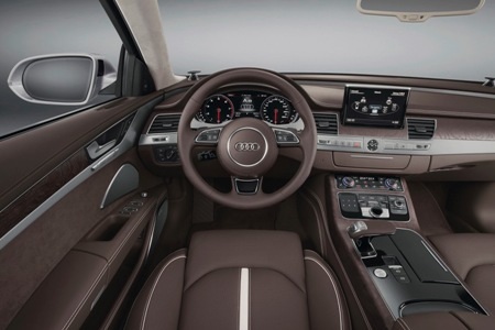 Audi A8 phiên bản mới - Hiện đại, cá tính hơn - 10 Hình ảnh xe Audi A8 L phiên bản mới 2014: